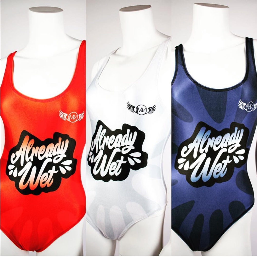 “Already Wet” Swimming Suit